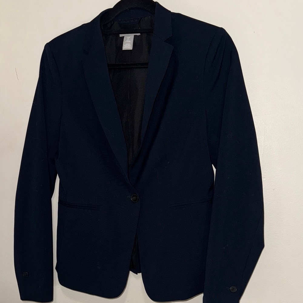 H & M | Navy Blazer- women size small